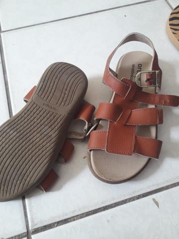 Sandália masculina ortopédica