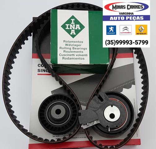 Kit Correia Dentada Peugeot e Citroen 1.6 16v