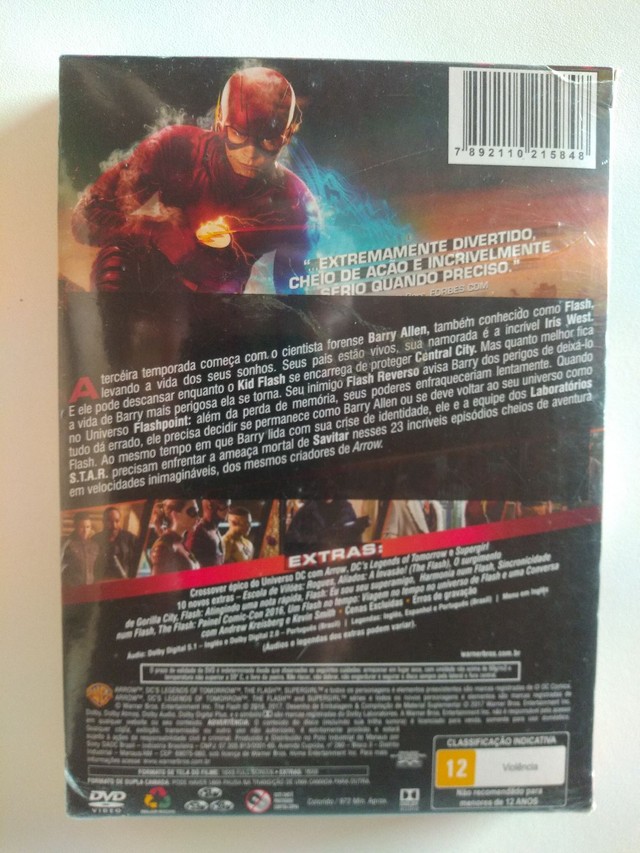 Dvd The Flash 3 temporada original lacrado - Foto 2