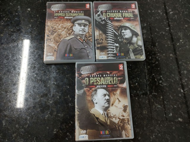 Coleção DVDs Segunda Guerra Mundial por 30