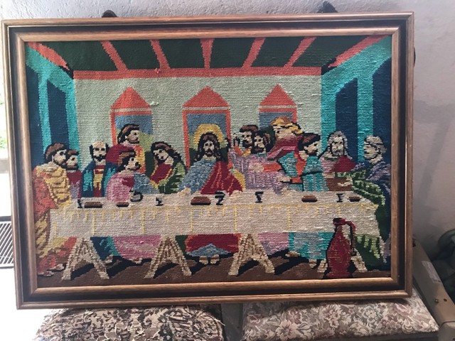 Lote três quadros arte sacra - Foto 3