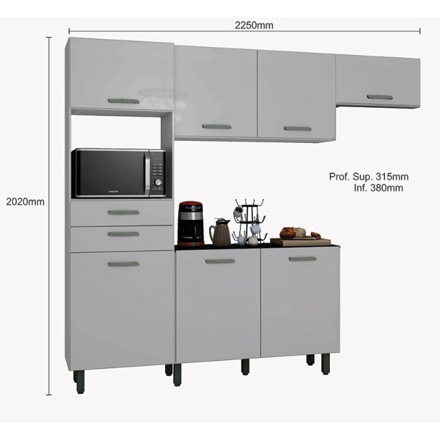 Cozinha Compacta 4 Peças Lia Poliman  **nova na caixa** - Foto 2