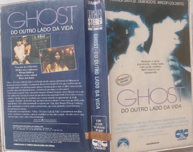 Dvd Filme: Ghost - Do Outro Lado Da Vida (1990)dublado E Leg