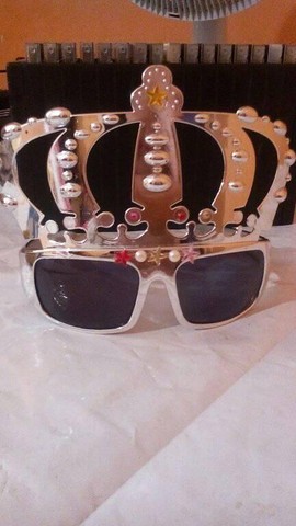 Óculos de Mascara Prateada