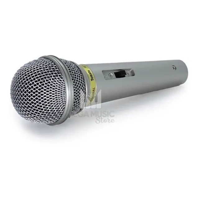 Microfone Profissional De Mão Dinâmico Karaoke P10 Tomate - Foto 3