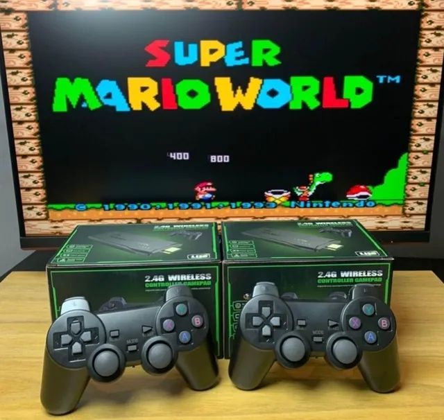 Super Mario Word, como encontrar o jogo no game stick retro, Retrô