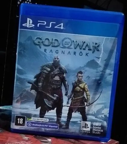 JOGO GOD OF WAR RAGNAROK PARA PS4 LACRADO - GAMES & ELETRONICOS