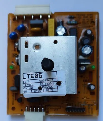 Placa Eletrônica Potência Lavadora Electrolux Lte06 sn 4010619 0289 - Foto 2