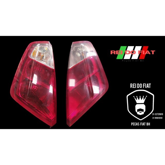 lanternas traseira fiat punto 2008 a 2012 - Foto 3