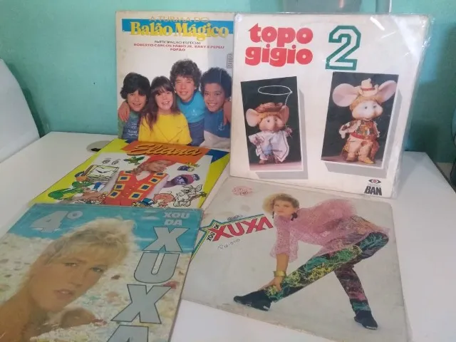 Vinil Das Paquitas - Xuxa, Produto Vintage e Retro Rge Usado 58694101