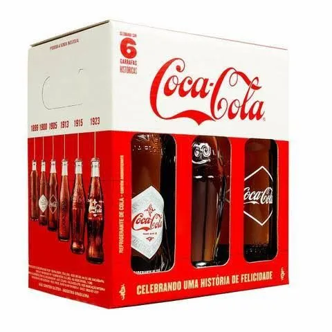 LOTE - Com 25 Geloucos da Coleção Coca Cola - Anos 9
