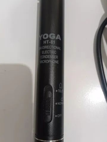 Microfone Yoga HT 81 Com Cabo E Suporte - Foto 2