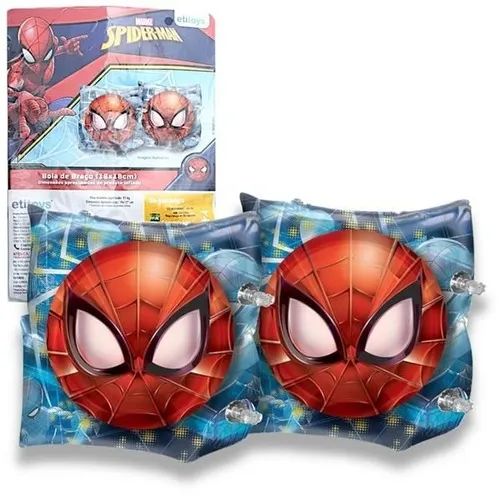 Boia De Braço Inflável Spiderman 3d Infanti - Foto 3
