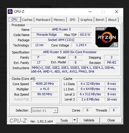 Processador AMD Ryzen 5 1600AF - Foto 2