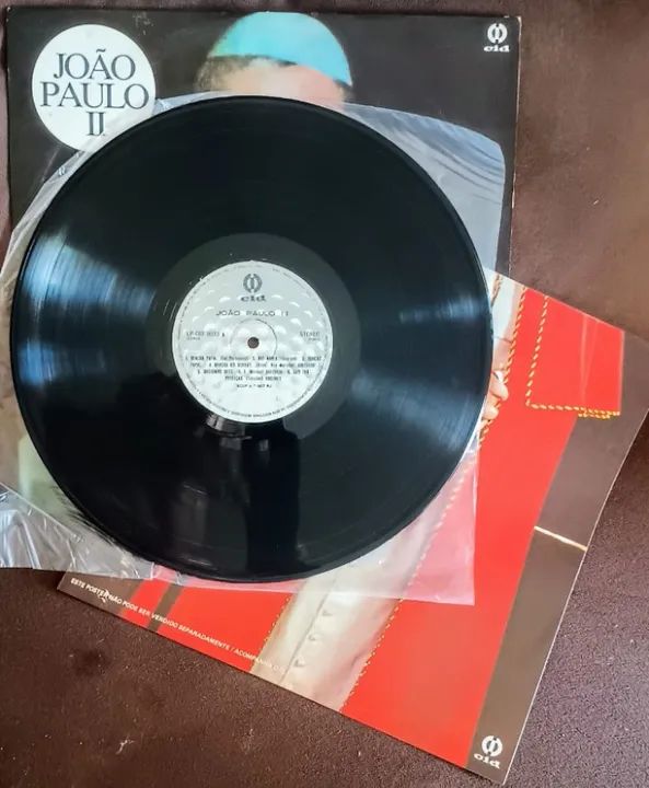 Lp Disco De Vinil Católico - João Paulo Ii - Com Pôster - Foto 3