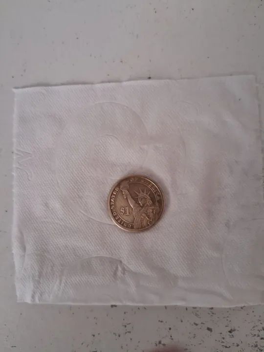 Moeda 1 Dollar 2008  Presidente Martin Van Buren<br>