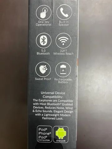 Fone De Ouvido Bluetooth Marca Iqsound - Foto 2