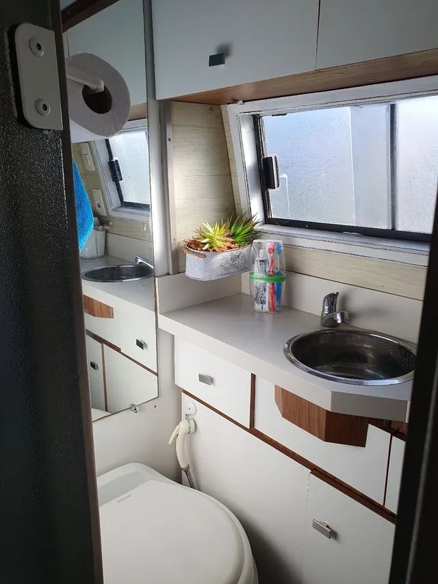 motorhome com slide - Foto 12