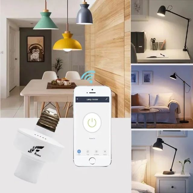Soquete Wifi Bocal Inteligente Para Lâmpada E27 - Foto 4