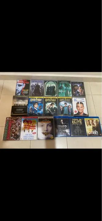 Filmes em DVD e Blu-ray originais