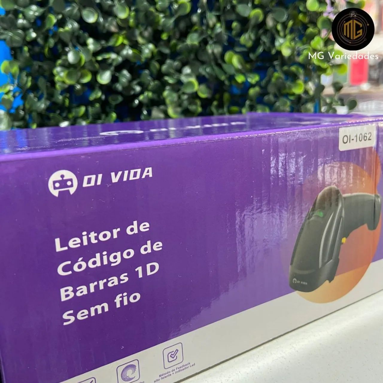 Leitor de codigo dr barras S/FIO - Foto 3