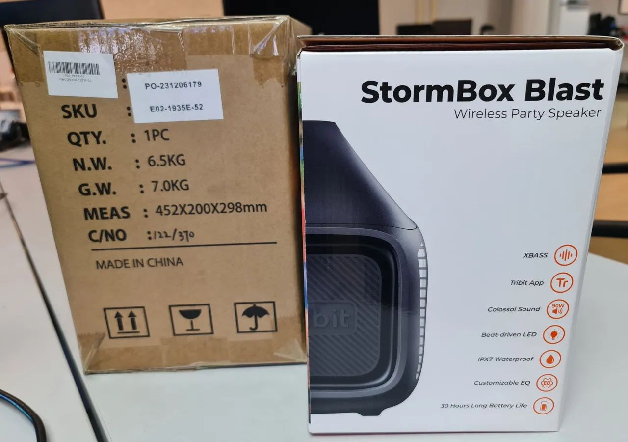 Tribit StormBox Blast Original Nova na Caixa - Foto 4