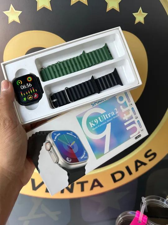 Relógio smartwatch Ultra e social  - Foto 3