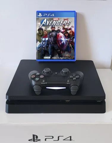PS4 SLIM 500GB c/ Jogo e Garantia- OFERTA ESPECIAL 