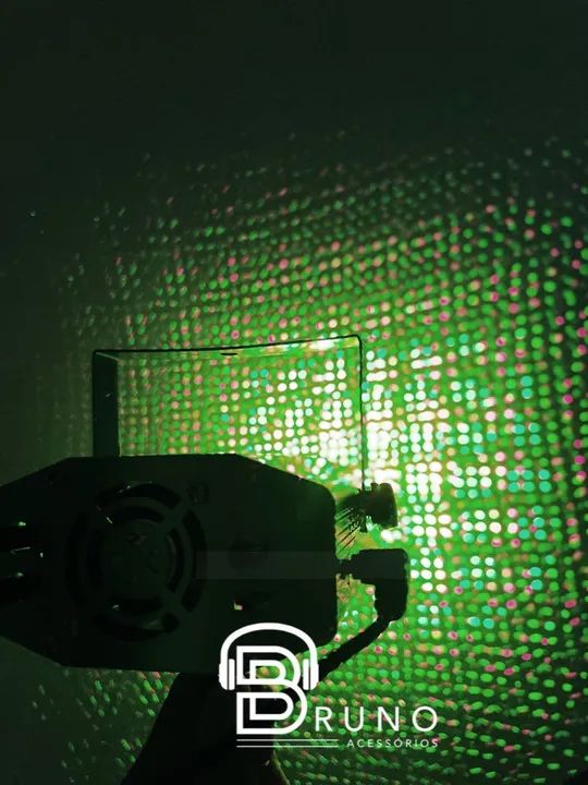 Mini Projetor Holográfico Laser com Efeitos 