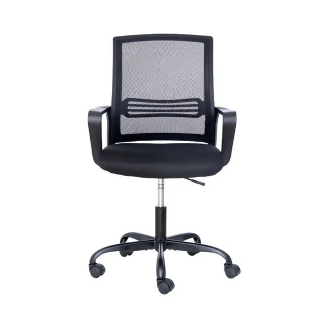 Cadeira Escritório Diretor Tela JOY Preta Conforto Ergonômico Giratória Modelo 34007 - Foto 4