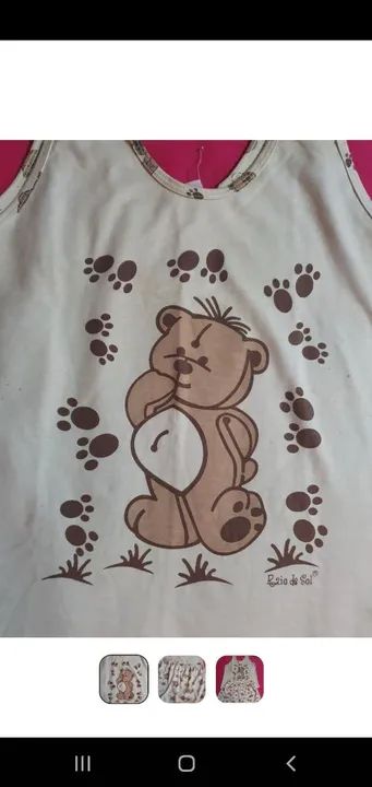 Pijama ursinho