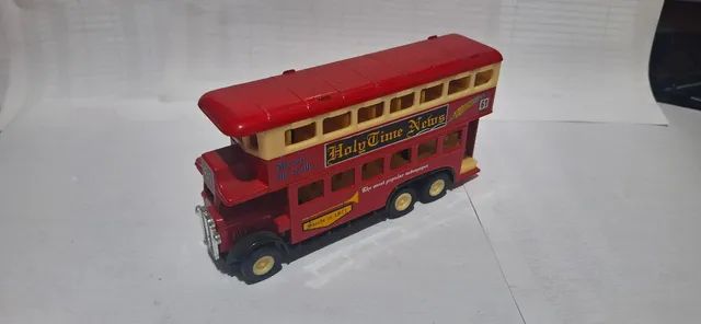 miniatura de ônibus inglês de 2 andares - Foto 4