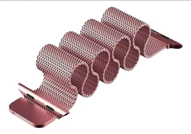 Pulseira Aço Metal Para Smartwatch 38/40/41/42/44/45/49 mm - 846/847 - Foto 2