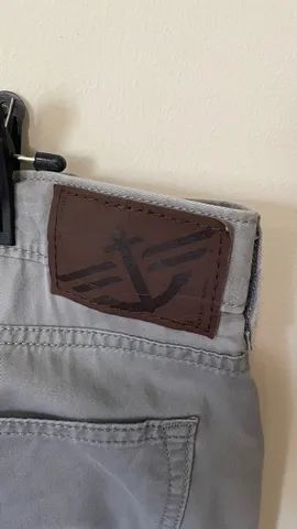 Calça sarja Dockers TAM 46 cinza  - Foto 4