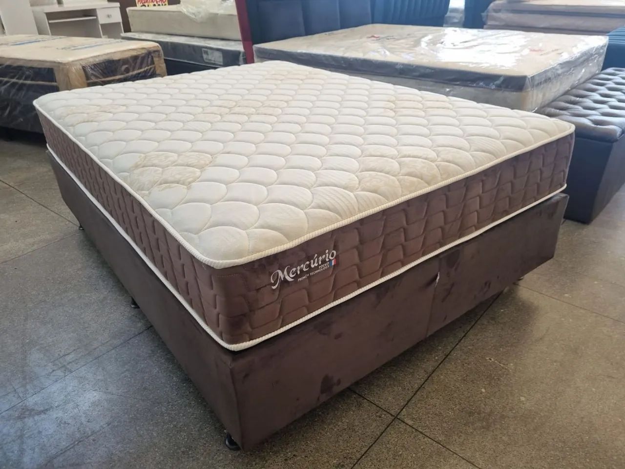 Promoção Cama Box Solteiro Mercúrio 88x189 - Foto 2