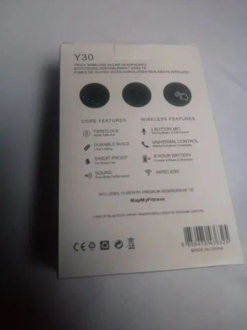 Y30 Fone De Ouvido Bluetooth [novo] - Foto 2
