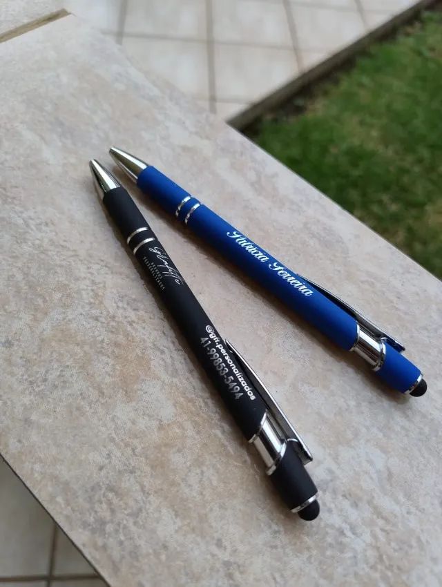 caneta gravada com sua logo - Foto 3