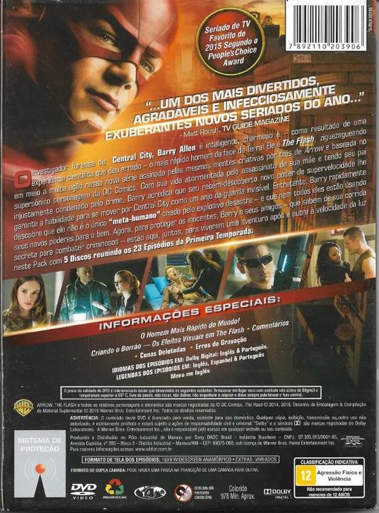 DVD Flash 1ª e 2ª Temporadas Originais - Foto 2