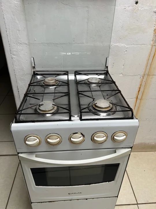 Fogão Atlas Grecia 4 Bocas Usado - Foto 2
