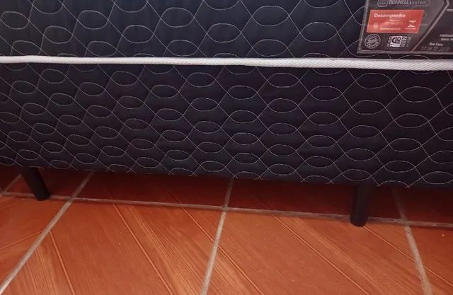 Cama Box + Colchão Castor Solteiro 3 meses de uso. - Foto 3