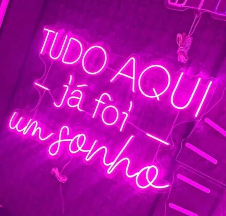 Everything here was once a neon LED dream