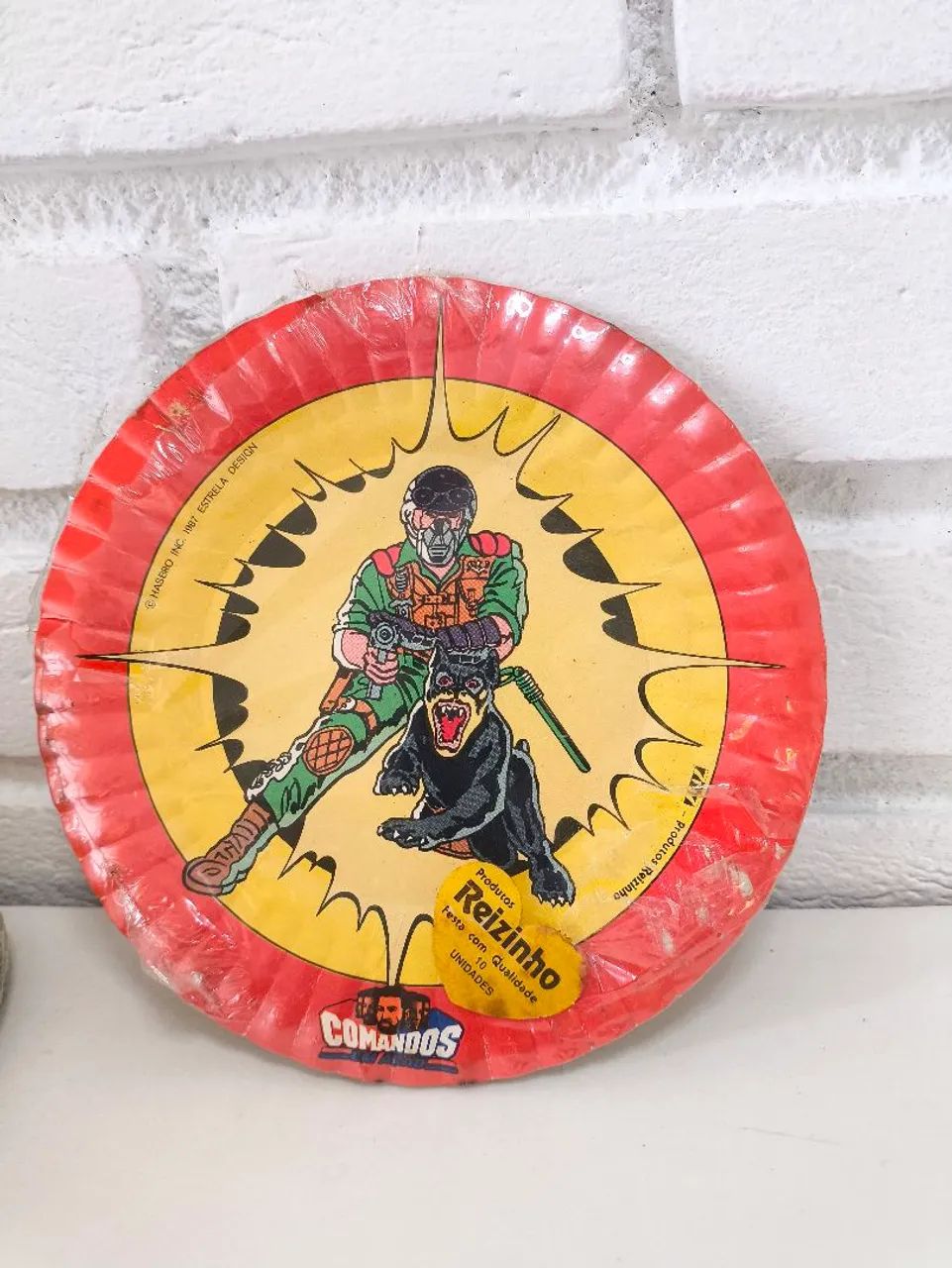 Kit de Festa Comandos em Ação Chapéus e Pratos de papel - Foto 4