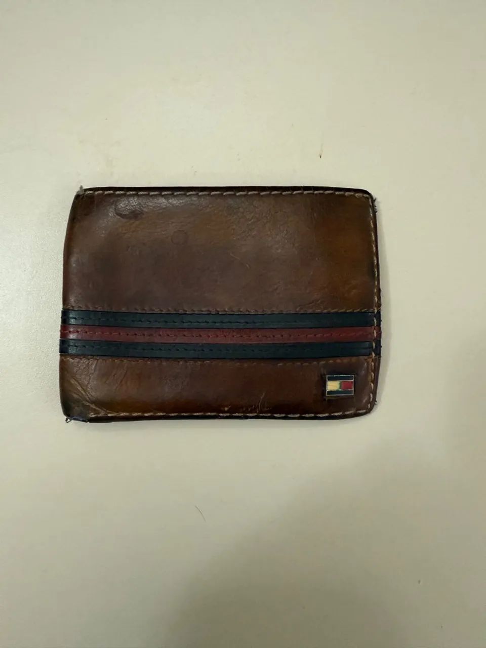 Carteira Tommy Hilfiger de Couro Original