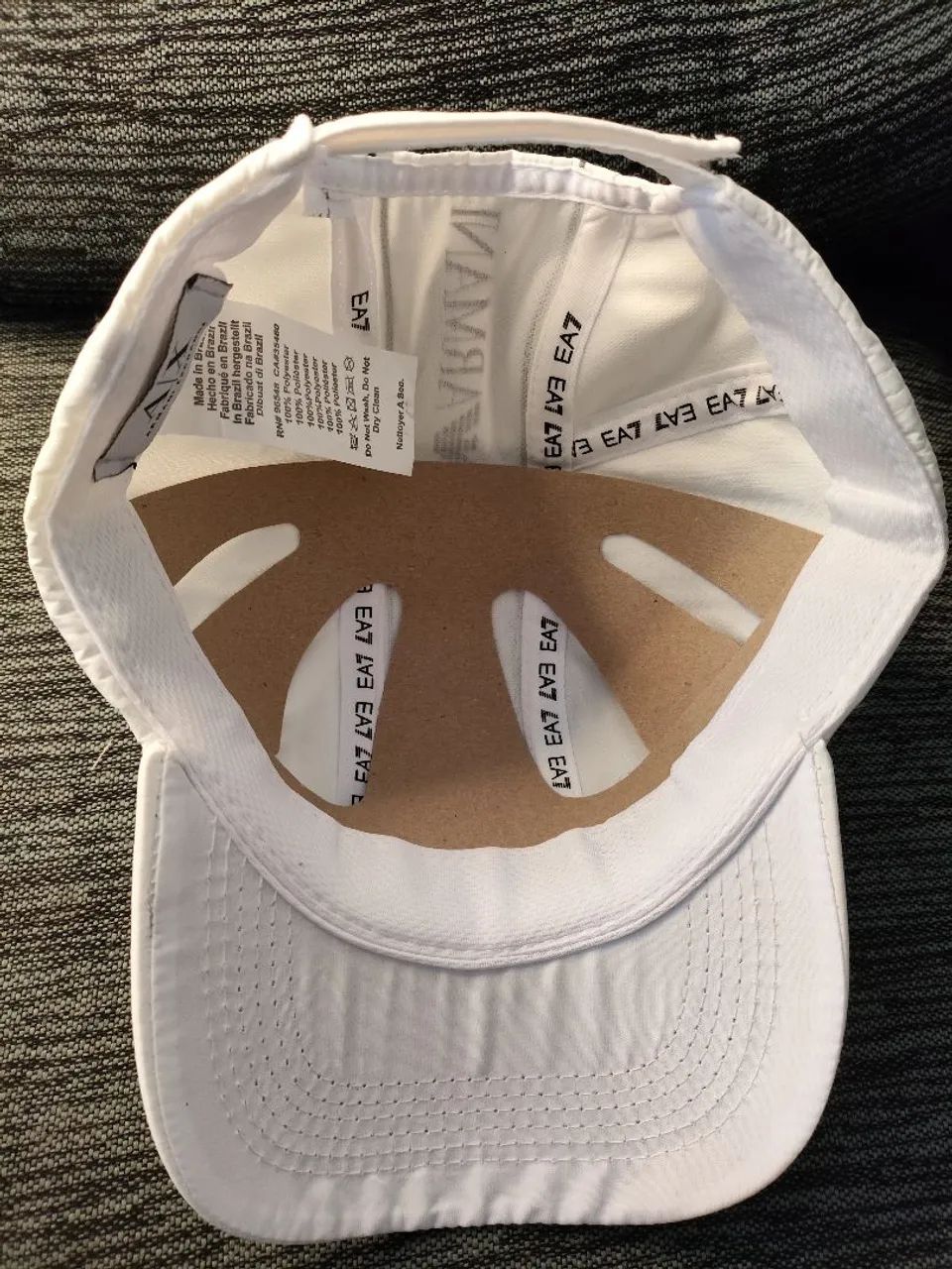 Boné Emporio Armani cinza  - Foto 3