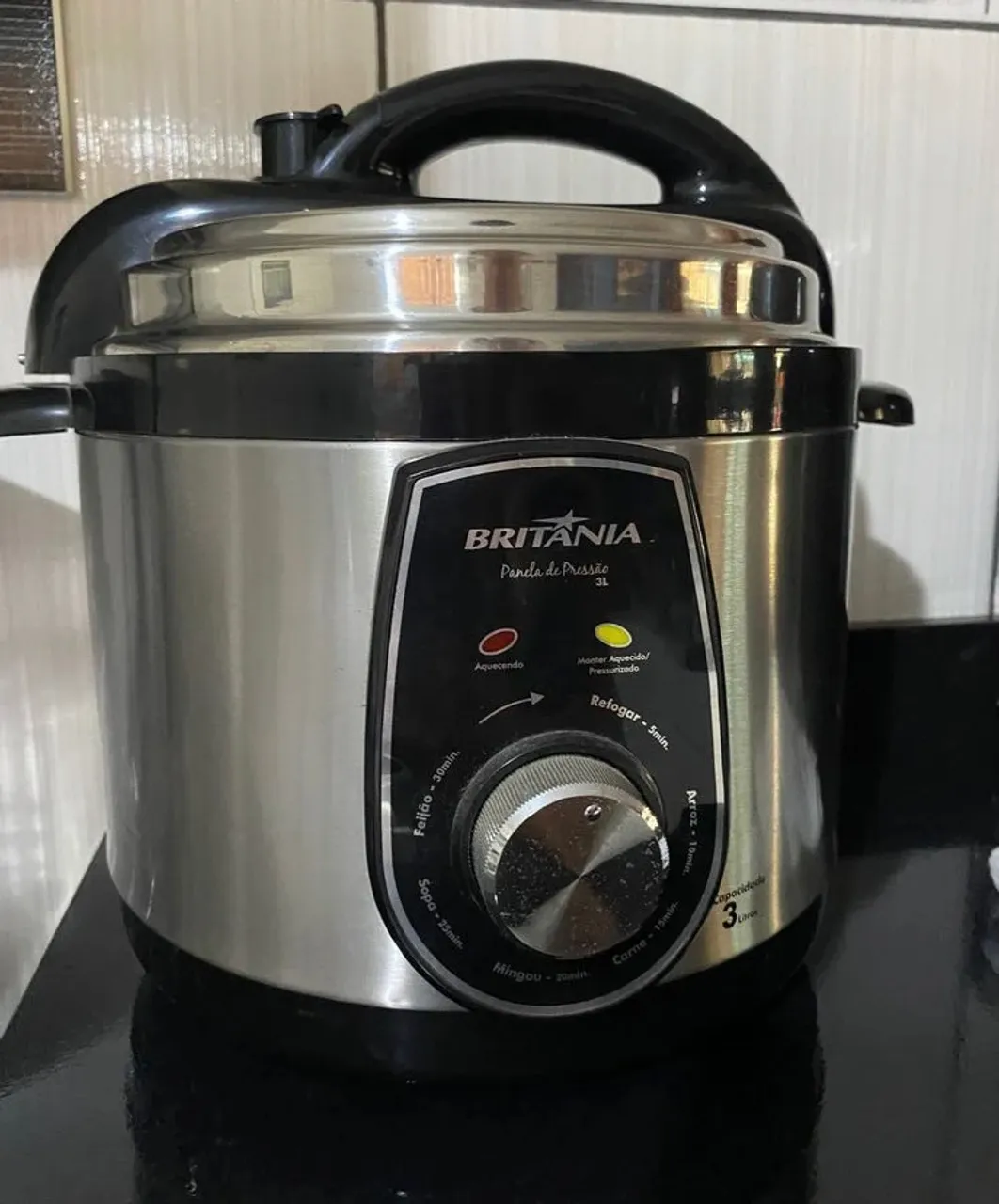 Panela de pressão elétrica 3l