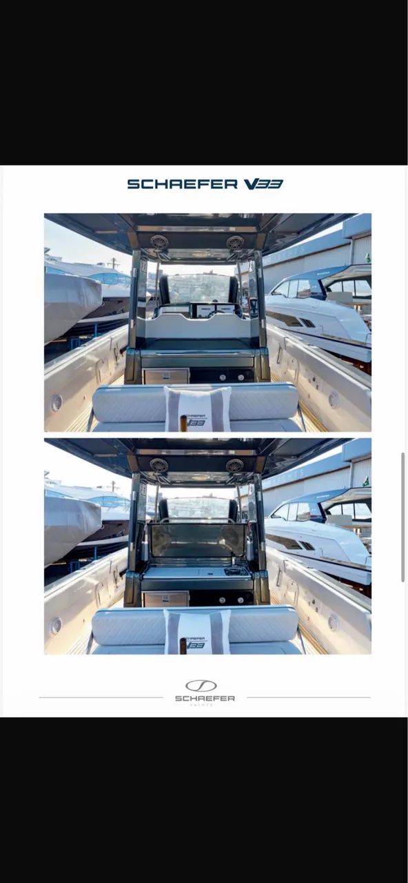 VENDO LANCHA SCHAEFER V33 COM APENAS 130 HORAS - Foto 3