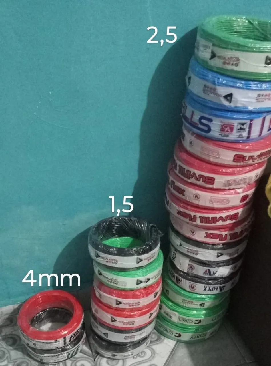 Fio Elétrico - 2.5mm R$110,00 Entrega Grátis