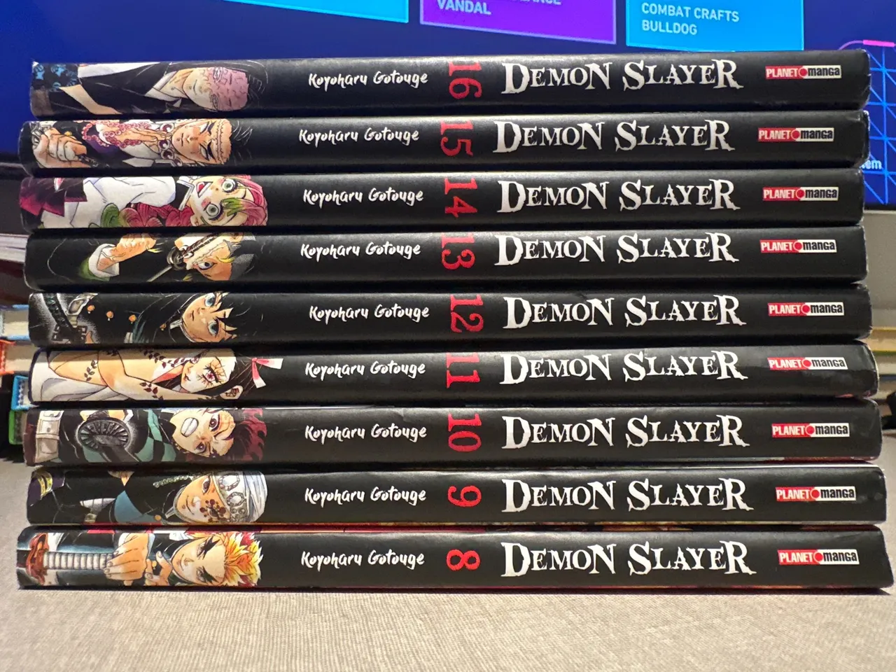 Demon Slayer - Volumes 8 a 16 - Mangá