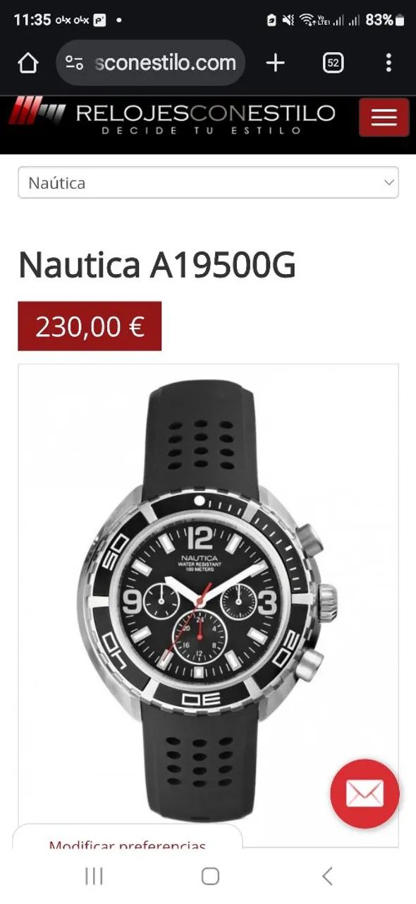 Relógio Náutica A19500 G - Foto 5