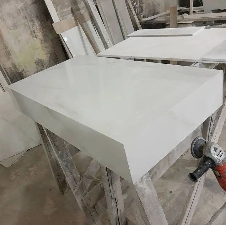 Bancadas de porcelanato para cubas de sobrepor  - Foto 6